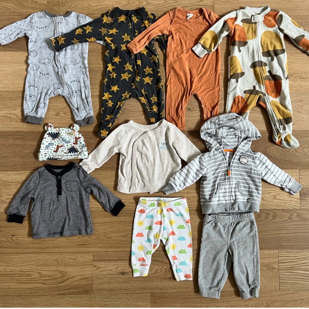 Reserved lot of baby boy clothing